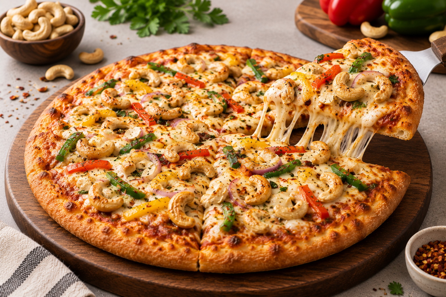 Kaju Pizza